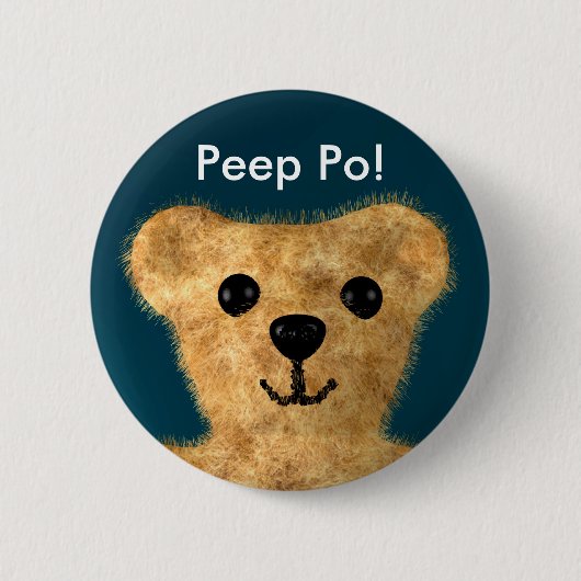 Teddy Bear (Peep po!) Button (Vorderseite)