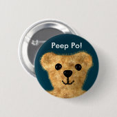 Teddy Bear (Peep po!) Button (Vorne & Hinten)