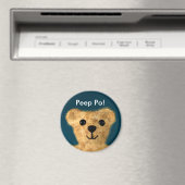 Teddy Bear (Peep po!) Magnet (In Situ (Geschirrspüler))