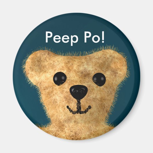 Teddy Bear (Peep po!) Magnet (Vorne)