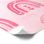 Teddy Bear Personalisiert Animal Pocket Poster (Ecke)