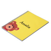 Teddy Bear Personalisiert Notizblock (Linke Seite)