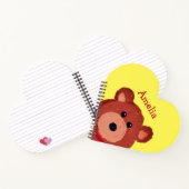 Teddy Bear Personalisiert Notizblock (Innenseite)