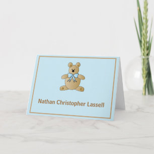 Teddy Bear Personalisiert Stationery
