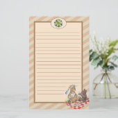 Teddy Bear Picnic Briefpapier (Stehend Vorderseite)