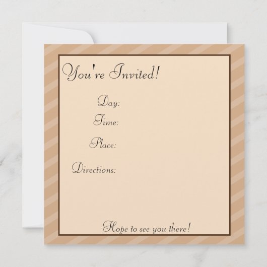 Teddy Bear Picnic Einladungen (Rückseite)