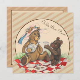 Teddy Bear Picnic Einladungen