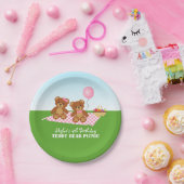 Teddy Bear Picnic Geburtstagsparty Pappteller (Party)