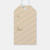 Teddy Bear Picnic Geschenkanhänger (Rückseite)