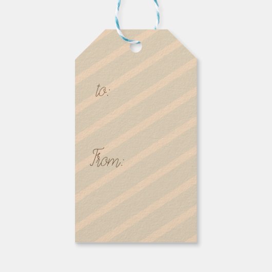 Teddy Bear Picnic Geschenkanhänger (Rückseite)