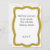 Teddy Bear Picnic Kids Party Einladung (Rückseite)