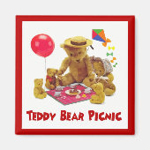 Teddy Bear Picnic Magnet (Vorne)
