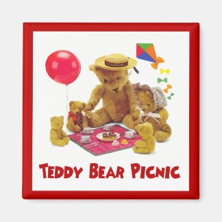 Teddy Bear Picnic Magnet