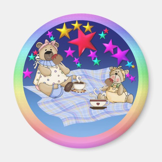 Teddy Bear Picnic Magnet (Vorne)