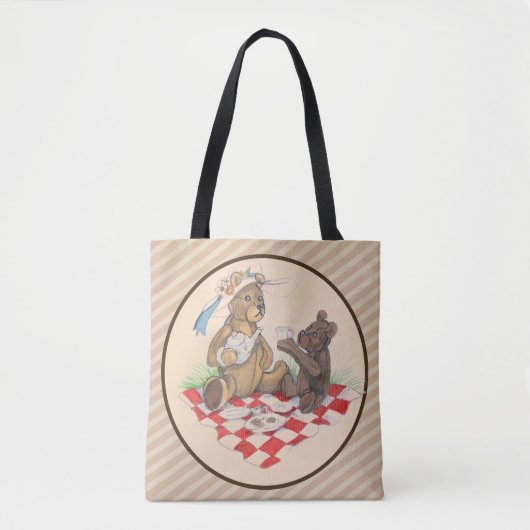 Teddy Bear Picnic Tasche (Vorderseite)
