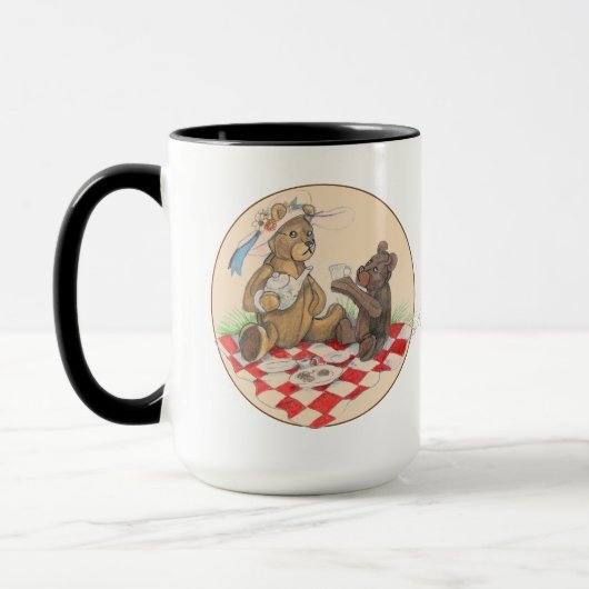 Teddy Bear Picnic Tasse (Links)