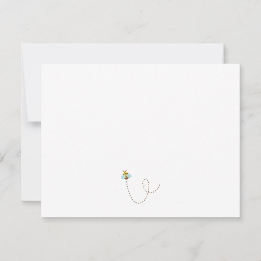 Teddy Bear Picnic Tea Party Einladung zum Geburtst (Rückseite)