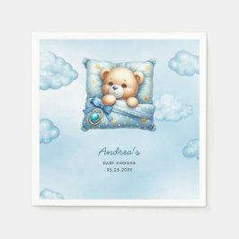 Teddy Bear Pillow Baby Dusche Serviette