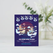 Teddy Bear Pilot Airplane Art Postkarte (Stehend Vorderseite)