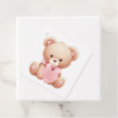 Teddy Bear Pink Geschenkanhänger (Beispiel)