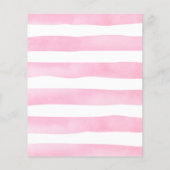 Teddy Bear Pink und Gold Tischnummer Sign (Rückseite)