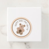 Teddy Bear Plush Stufftier Geburtstagsparty Geschenkanhänger (Beispiel)