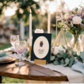 Teddy Bear Polo Baby Shower Table Number Card Einladung