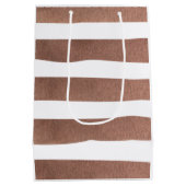 Teddy Bear Pop Es, wenn sie Pop Baby Dusche Gefall Mittlere Geschenktüte (Rückseite)