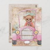 Teddy Bear Postcard Postkarte (Vorne/Hinten)