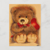 Teddy Bear Postcard Postkarte (Vorderseite)