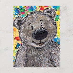Teddy Bear Postcard Postkarte