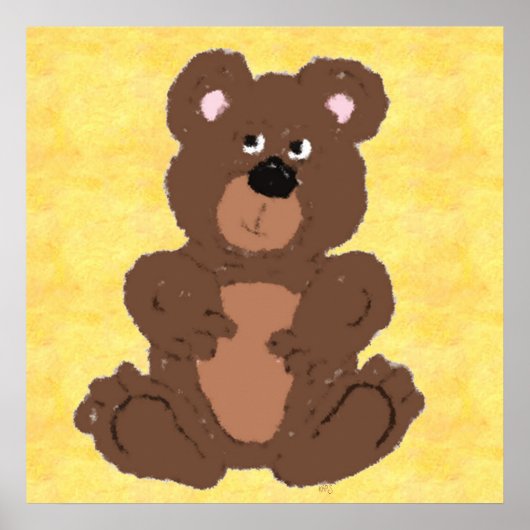Teddy Bear Poster (Vorne)
