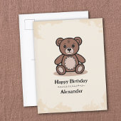 Teddy Bear Postkarte