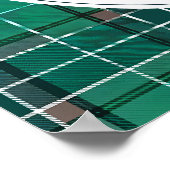 Teddy Bear Preppy Boy Baby Dusche Willkommen Poster (Ecke)