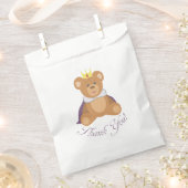 Teddy Bear Prince (Danke!) Geschenktütchen (Ausgeschnitten)