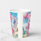 Teddy Bear Princess Pappbecher (Links)