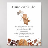 Teddy Bear Pumpkin - Time Capsule Poster (Vorne)