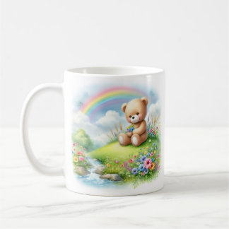 Teddy Bear Rainbow Kaffeetasse
