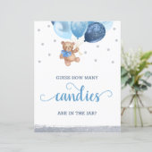 Teddy Bear rät, wie viele Candies im JAR-Zeichen s (Stehend Vorderseite)