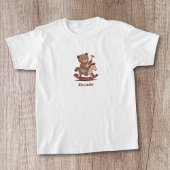 Teddy Bear reitet ein Rockpferd T-Shirt