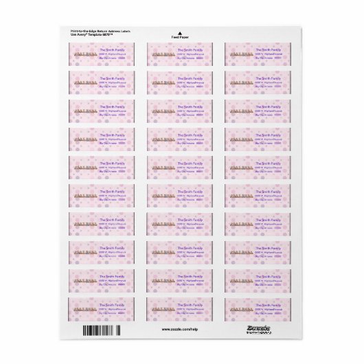 Teddy Bear Return Label (TBA) (Vorne)