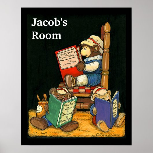 Teddy Bear Room Poster (Vorne)