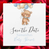 Teddy Bear Save the Date Magnetkarte