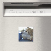 Teddy Bear sendet einen Brief 2 Magnet (In Situ (Geschirrspüler))