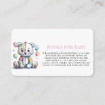 Teddy Bear Sewn Patchwork Girl Books for Baby