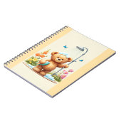 Teddy Bear Shower Notizblock (Linke Seite)