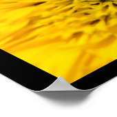 Teddy Bear Sonnenblume Blossom Poster (Ecke)