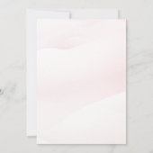 Teddy Bear Spanish Gender Reveal Er oder sie Einladung (Rückseite)