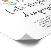 Teddy Bear \ Spate night diaper Spiel Poster (Ecke)