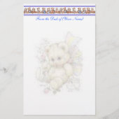 Teddy Bear Stationery Briefpapier (Vorderseite)